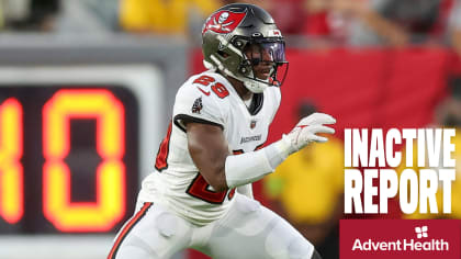 Tampa Bay Bucs vs Baltimore Ravens: Week 8 Inactives - Bucs Nation