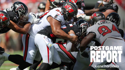 Atlanta Falcons Tied with Tampa Bay Buccaneers at Halftime; Where's Bijan  Robinson? - Sports Illustrated Atlanta Falcons News, Analysis and More