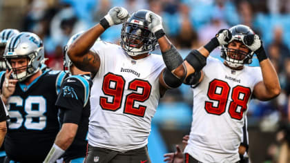 Bucs Celebrate Following WIN Over Bears 