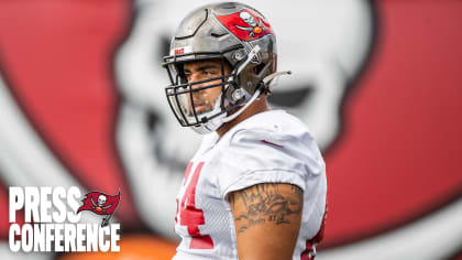 Aaron Stinnie and Ryan Jensen of the Tampa Bay Buccaneers work out News  Photo - Getty Images