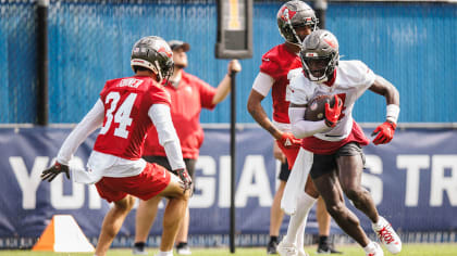 Tampa Bay Buccaneers cornerback Don Gardner runs sprints during the NFL  football team's rookie minicamp, Friday, May 13, 2022, in Tampa, Fla. (AP  Photo/Chris O'Meara Stock Photo - Alamy