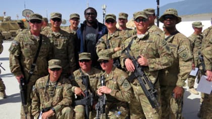 Marines, NFL Work Mutual Support at Pro Bowl