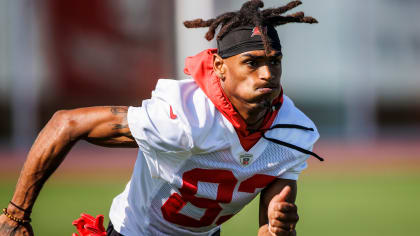 Tampa Bay, Florida, USA, January 1, 2023, Tampa Bay Buccaneers player Deven  Thompkins #83 at Raymond James Stadium. (Photo Credit: Marty Jean-Louis)  Credit: Marty Jean-Louis/Alamy Live News Stock Photo - Alamy