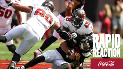 Bucs vs. Falcons Game Center - Week 18 2022-2023