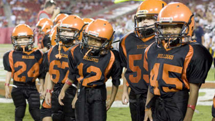 Bucs Celebrate Youth Football