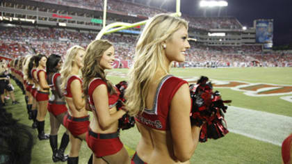 Let's hear it for your - Tampa Bay Buccaneers Cheerleaders