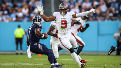 Tampa Bay Buccaneers vs Tennessee Titans: Aaron Stinnie Injured