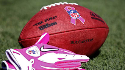 Pumpkin Tampa Bay Buccaneers In October We Wear Pink Breast Cancer