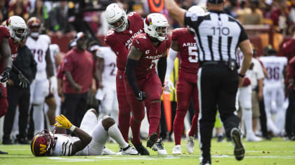 NFL fines Arizona Cardinals' Kyzir White for hit on QB Sam Howell