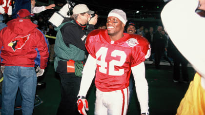 Cardinals safety Kwamie Lassiter had the game of his life with four  interceptions to help clinch a 1998 playoff berth