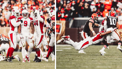 Cardinals photo journal recap of the 37-14 win over the Browns in