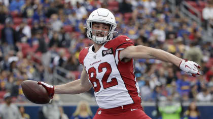 Arizona Cardinals running back David Johnson (31) wears custom cleats prior  to an NFL football game against the Pittsburgh Steelers, Sunday, Dec. 8,  2019, in Glendale, Ariz. (AP Photo/Ross D. Franklin Stock