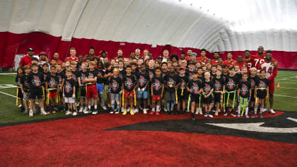 Cardenales En Mexico  Cardinals Helping Cardenales at Youth Football Camp  in Nuevo Leon 