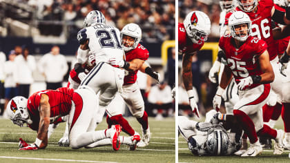 Arizona Cardinals quarterback Kyler Murray (1) scores a touchdown during an  NFL football game against the Dallas Cowboys, Monday, Oct. 19, 2020, in  Arlington, Texas. Arizona won 38-10. (AP Photo/Brandon Wade Stock Photo -  Alamy