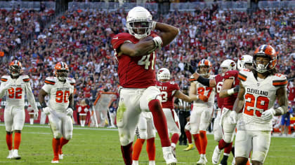 Notorious prankster: Larry Fitzgerald's sneak-tackles