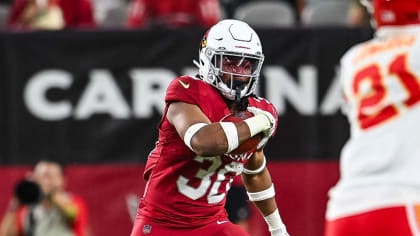 Arizona Cardinals running back Keaontay Ingram morphs into a human