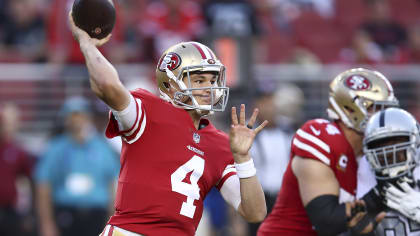 Nick Mullens is 49ers' wild card against New York Giants in Week 10