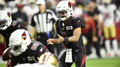 Arizona Cardinals running back David Johnson (31) wears custom cleats prior  to an NFL football game against the Pittsburgh Steelers, Sunday, Dec. 8,  2019, in Glendale, Ariz. (AP Photo/Ross D. Franklin Stock