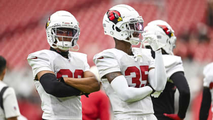 Arizona Cardinals cornerback Christian Matthew (35) warms up before an NFL  football game against the New Orleans Saints, Thursday, Oct. 20, 2022, in  Glendale, Ariz. (AP Photo/Rick Scuteri Stock Photo - Alamy