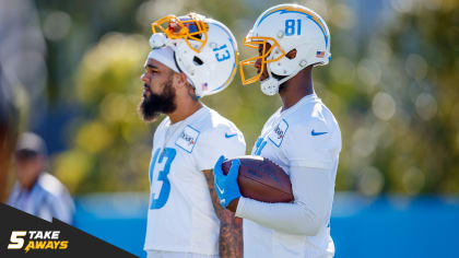 Mike Williams & Keenan Allen Los Angeles C High Boltage WHT