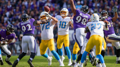 Los Angeles Chargers vs. Baltimore Ravens FREE LIVE STREAM (10/17