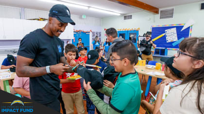 Photos: LAPD, Kings team up to teach homeless kids to skate at LA