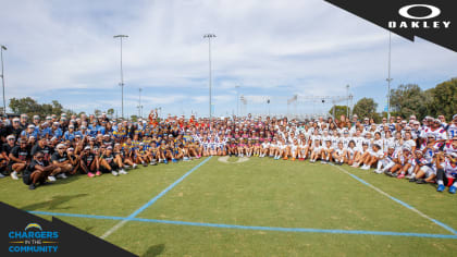 Snoop Dogg, Keenan Allen and Tom Telesco Surprise Inglewood Chargers with  New Uniforms