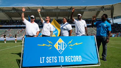 Chargers honor wounded police officers during halftime in game versus  Cowboys