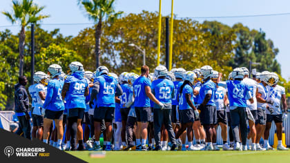 Chargers celebrate alumni weekend with powder blue uniforms vs. Titans