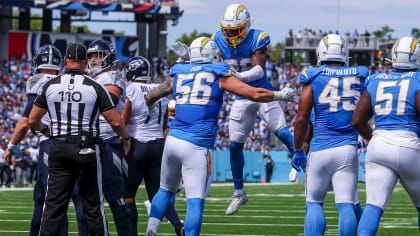 Los Angeles Rams defensive lineman Morgan Fox is pictured during