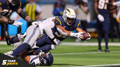 Chargers can't overcome slow start in loss to Seahawks