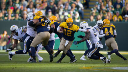 Chargers Matchup History Green Bay Packers