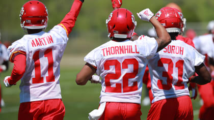 Video of Kansas City Chiefs rookies in action at minicamp Day 1