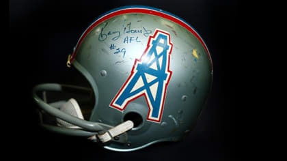 Houston Oilers vintage american football team helmet emblem Kids