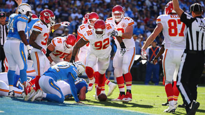 Dontari Poe played fullback and scored a touchdown for the Chiefs