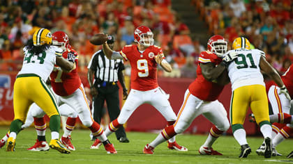 Tyler Bray (#9 Quarterback) Kansas City Chiefs.