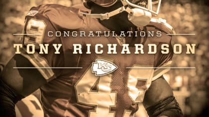 2005 Pro Bowl Team Issued Kansas city Chiefs Tony Richardson