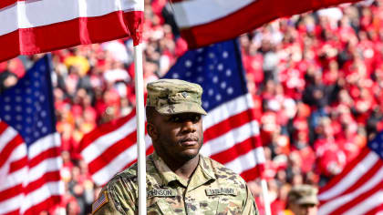 KMBC 9 - Happy Veterans Day on game day! It's the Salute to Service game  out at Arrowhead Stadium! Let's hear it for your CHIEFSSSSSSSS!  #ChiefsKingdom The Kansas City Chiefs