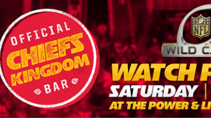 Official Chiefs Kingdom Bar Watch Party at Power & Light District