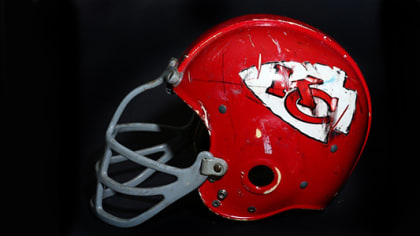 Early 1970's Kansas City Chiefs Game Worn Helmet. Football, Lot #82725