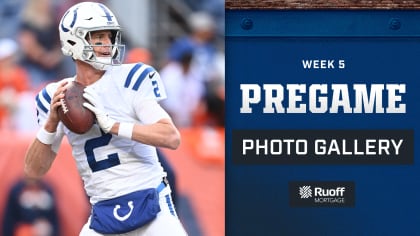 Pregame photos: Broncos arrive and prepare for Week 5 game vs. Colts on  'Thursday Night Football'