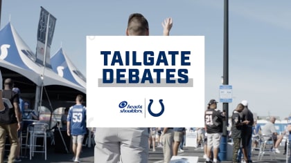 Texans fans tailgate before game against Colts