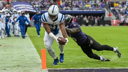 HIGHLIGHT  Gardner Minshew with a 17-yard touchdown pass to Zack Moss vs. Baltimore  Ravens