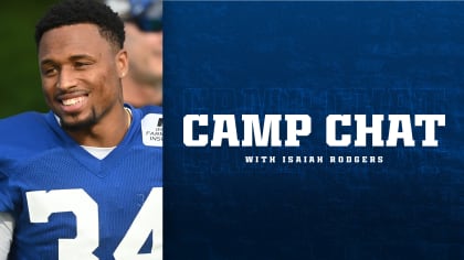 Indianapolis Colts reporter Larra Overton: Cornerback Isaiah Rodgers  'really proving to be a force' for Colts defense