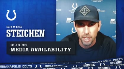 Colts introduce Shane Steichen as head coach