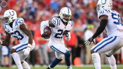 Indianapolis Colts guard Quenton Nelson and safety Malik Hooker