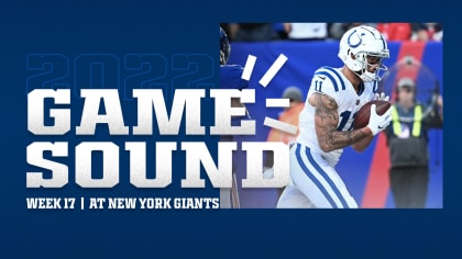 Game Sound: Colts at Giants