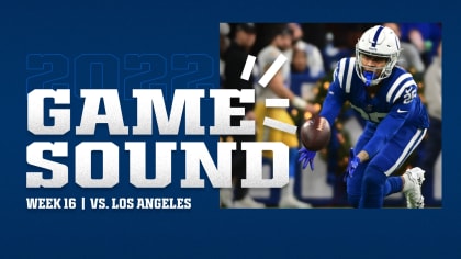 Game Sound: Colts vs. Chargers