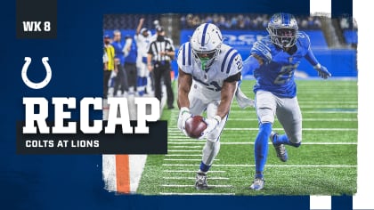 Game Recap: Colts At Lions