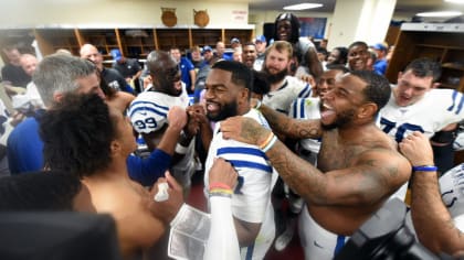 VIDEOS: Lions' locker room celebration after comeback win over